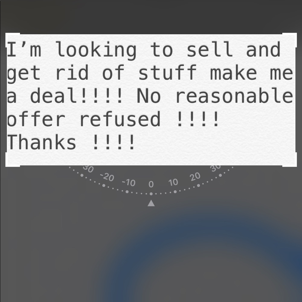 Keep those offers coming